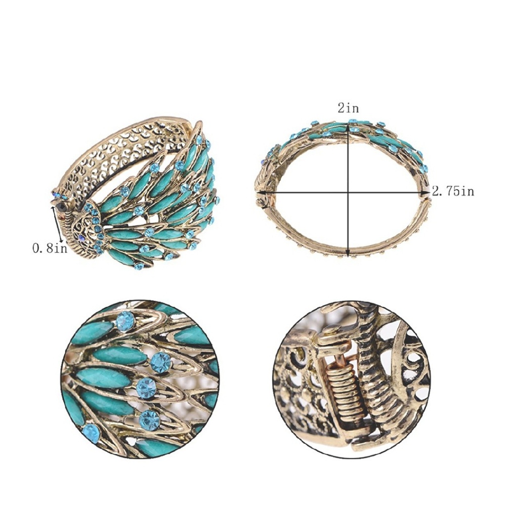 Peacock Bracelet - Picture 4 of 7